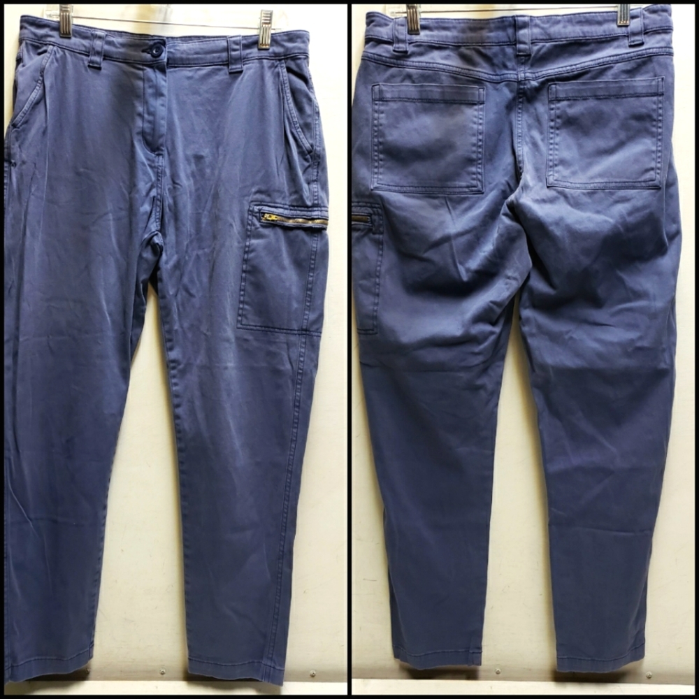 Mountain Warehouse size 10 cruise womens trouser blue cargo pants